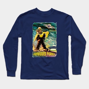 Forbidden Planet Poster Long Sleeve T-Shirt